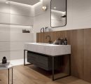Dlažba Marca Corona 4D Plain White