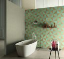 Dlažba Kronos Ceramiche Trellis Solid Ice