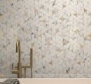 Dlažba Marca Corona Motif Extra Calacatta Silver