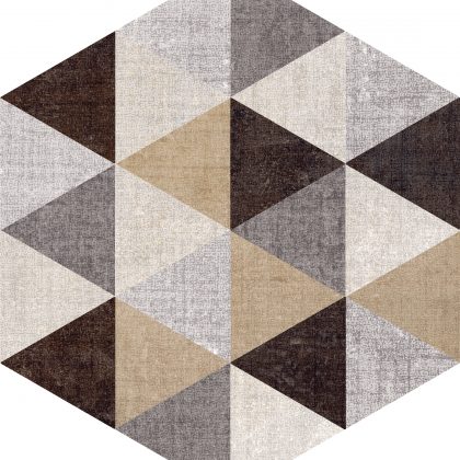 Dlažba Marca Corona Textile Triangle Mix essa