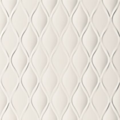 Dlažba Marca Corona 4D Drop White