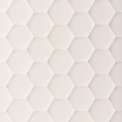 Dlažba Marca Corona 4D Hexagon White