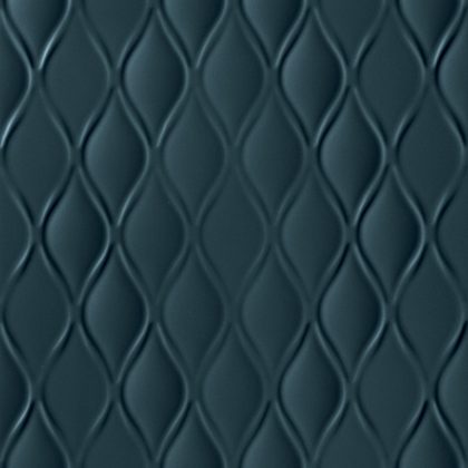 Dlažba Marca Corona 4D Drop Deep Blue